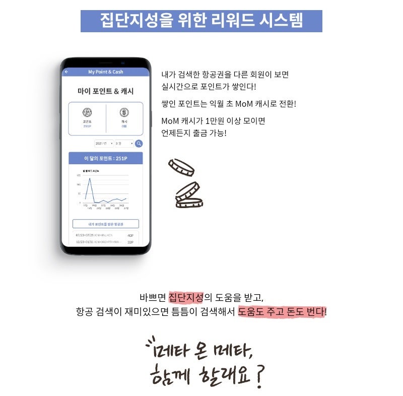 메타온메타의 리워드 시스템