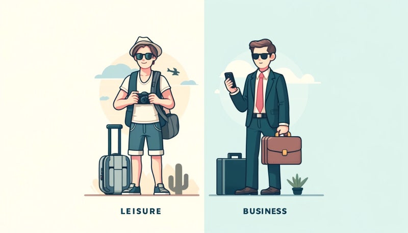 여행자 vs 출장자