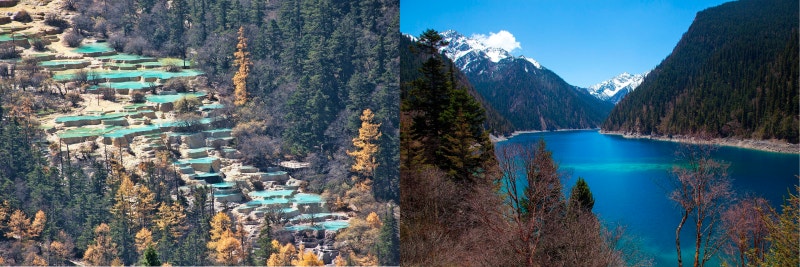 황룽 풍경구/주자이거우 풍경구 - 위키피디아